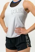 Débardeur pour femme Nebbia  FIT Activewear Tank Top “Airy” with Reflective Logo white