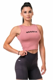 Débardeur pour femme Nebbia Fit & Sporty top old rose