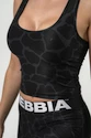 Débardeur pour femme Nebbia  NATURE-INSPIRED Sporty crop top “Racer back” black