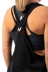 Débardeur pour femme Nebbia  Sleeveless Loose Cross Back Tank Top "Feeling Good" Black