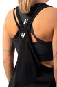 Débardeur pour femme Nebbia  Sleeveless Loose Cross Back Tank Top "Feeling Good" Black