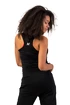 Débardeur pour femme Nebbia  Sporty Slim-Fit Crop Tank Top 422 black