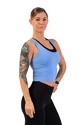 Débardeur pour femme Nebbia  Sporty Slim-Fit Crop Tank Top 422 light blue