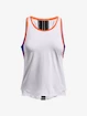 Débardeur pour femme Under Armour  2 in 1 Knockout Tank-WHT