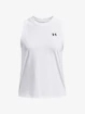 Débardeur pour femme Under Armour  Essential Cttn Strch Tank-WHT