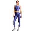 Débardeur pour femme Under Armour  Iso Chill Crop Tank Purple