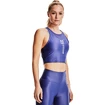 Débardeur pour femme Under Armour  Iso Chill Crop Tank Purple