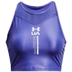 Débardeur pour femme Under Armour  Iso Chill Crop Tank Purple