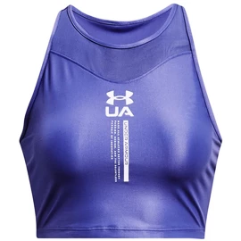 Débardeur pour femme Under Armour Iso Chill Crop Tank Purple