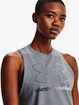 Débardeur pour femme Under Armour  Live Sportstyle Graphic Tank Steel Medium Heather Gray