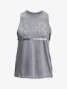 Débardeur pour femme Under Armour  Live Sportstyle Graphic Tank Steel Medium Heather Gray