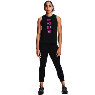 Débardeur pour femme Under Armour  Live UA Repeat Muscle Tank-BLK