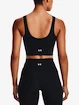 Débardeur pour femme Under Armour  Meridian Fitted Crop Tank-BLK