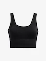 Débardeur pour femme Under Armour  Meridian Fitted Crop Tank-BLK