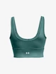 Débardeur pour femme Under Armour  Meridian Fitted Crop Tank-GRN