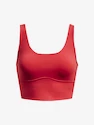 Débardeur pour femme Under Armour  Meridian Fitted Crop Tank-RED