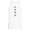 Débardeur pour homme adidas  Run Logo Tank White