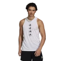 Débardeur pour homme adidas  Run Logo Tank White