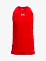 Débardeur pour homme Under Armour  BASELINE COTTON TANK-RED