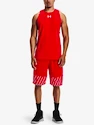 Débardeur pour homme Under Armour  BASELINE COTTON TANK-RED