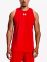 Débardeur pour homme Under Armour  BASELINE COTTON TANK-RED