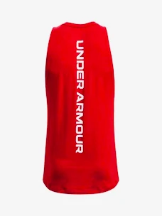 Débardeur pour homme Under Armour  BASELINE COTTON TANK-RED S