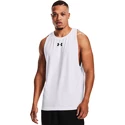 Débardeur pour homme Under Armour  BASELINE COTTON TANK White