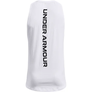 Débardeur pour homme Under Armour  BASELINE COTTON TANK White