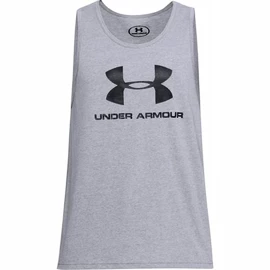 Débardeur pour homme Under Armour SPORTSTYLE LOGO TANK grey