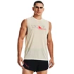 Débardeur pour homme Under Armour  UA Run Trail Tank -BRN