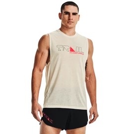 Débardeur pour homme Under Armour UA Run Trail Tank -BRN