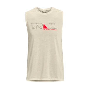 Débardeur pour homme Under Armour  UA Run Trail Tank -BRN