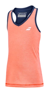 Débardeur pour jeune fille Babolat  Play Tank Top Fluo Strike 12 - 14 let