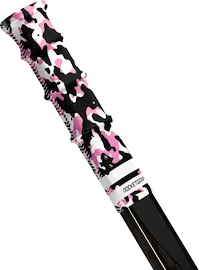 Embout de crosse de hockey RocketGrip Hole Camo Grip Pink/Black