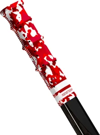 Embout de crosse de hockey RocketGrip Hole Camo Grip Red