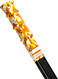 Embout de crosse de hockey RocketGrip Hole Camo Grip Yellow