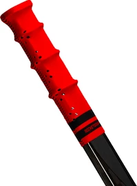 Embout de crosse de hockey RocketGrip Hole Color Grip Red/Black