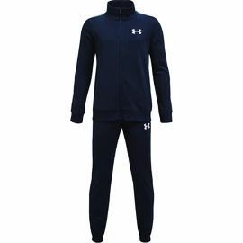 Ensemble garçon Under Armour Knit Track Suit blue Academy