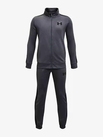 Ensemble garçon Under Armour Knit Track Suit šedá Pitch Gray