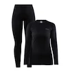 Ensemble thermique femme Craft  Core Warm Baselayer black