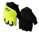 Gants de cyclisme Giro  Bravo black/yellow S