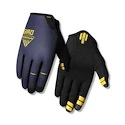 Gants de cyclisme Giro DND  Dark Shark/Spectra Yellow