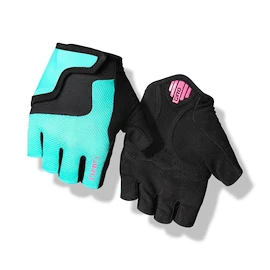 Gants de cyclisme pour enfant Giro Bravo Jr Screaming Teal/Neon Pink