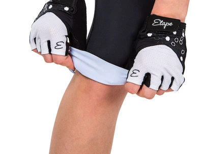 Gants de cyclisme pour femme Etape  BETTY white