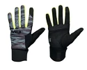 Gants de cyclisme pour homme NorthWave  Fast Gel Glove Anthra/Yellow Fluo