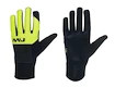 Gants de cyclisme pour homme NorthWave  Fast Gel Glove Black/Yellow Fluo S