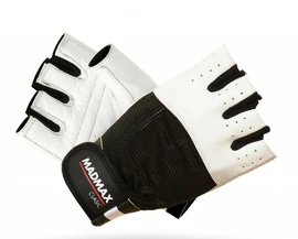 Gants de fitness MadMax Rukavice Clasic MFG248 černobílé