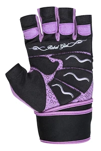 Gants de fitness Power System  Dámské Fitness Rukavice Rebell Girl Fialové XS