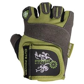 Gants de fitness Power System Fitness Rukavice Cute Power Zelené