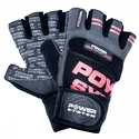 Gants de fitness Power System  Fitness Rukavice Power Grip Černočervené